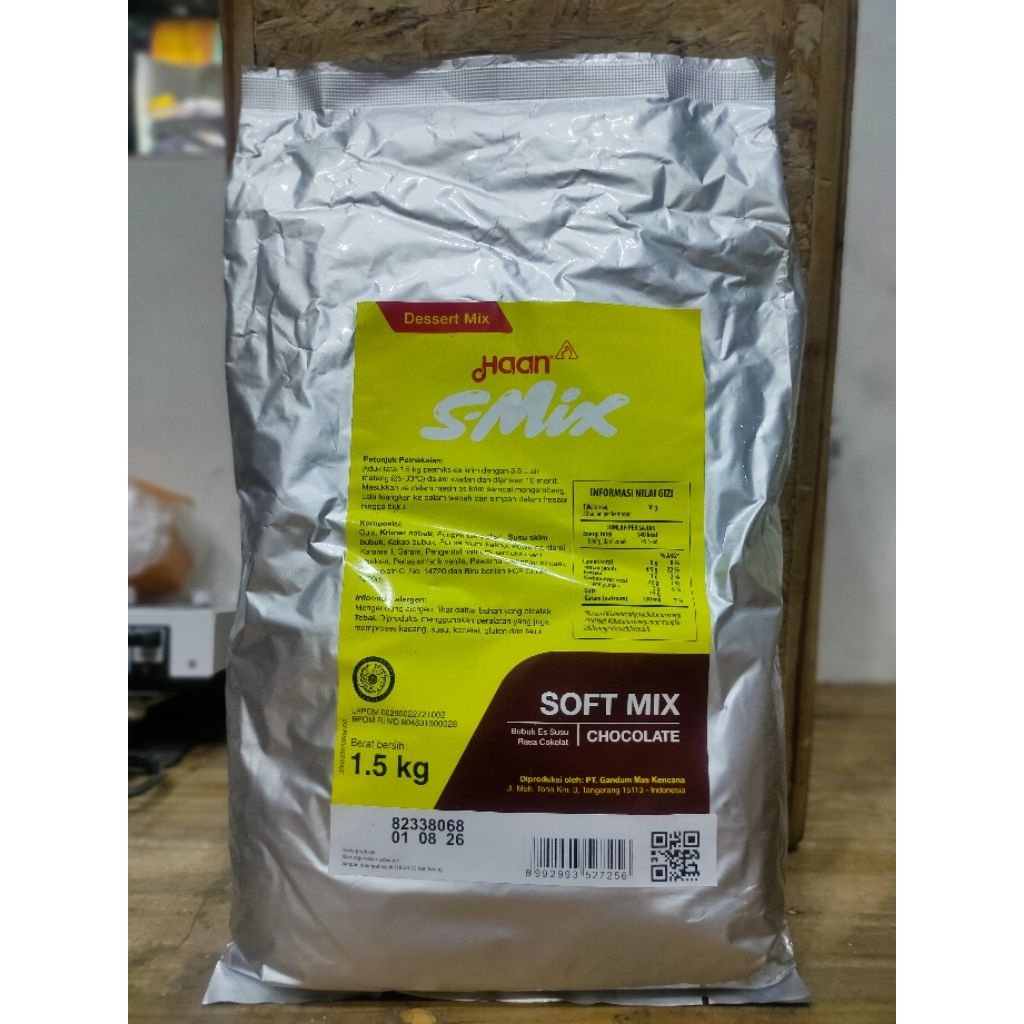 Haan Soft Mix Ice Cream 1,5kg Expired Agustus 2026