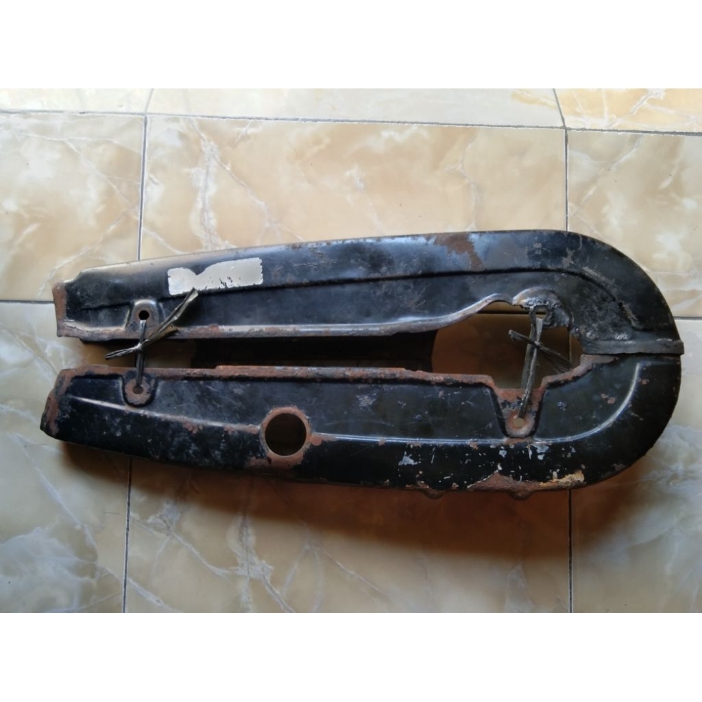Katengkas / tutup rantai, gl100 / gl125 / cb100 K5 ori bekas, kondisi bekas & layak pakai