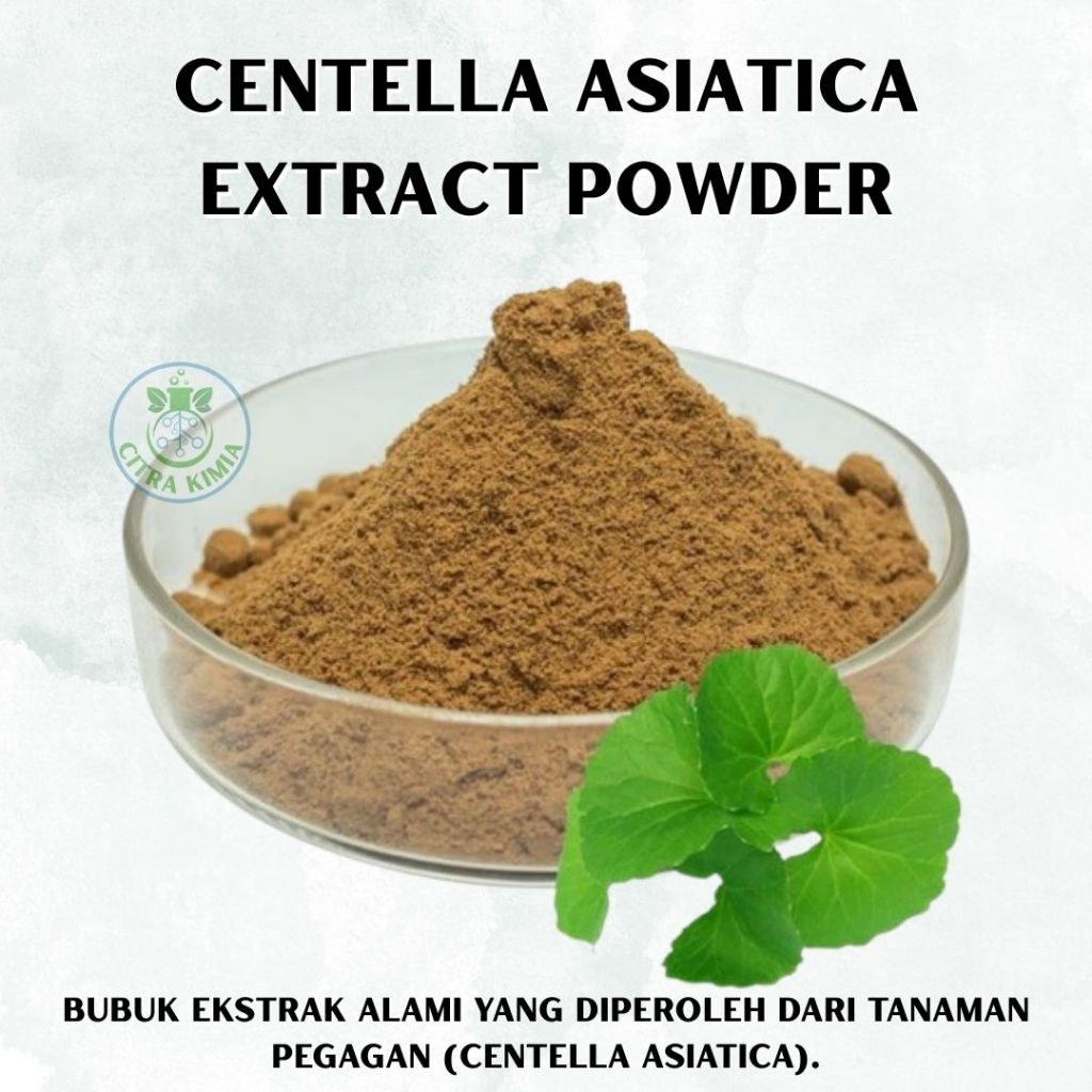 Centella Asiatica Extract Powder 25gr - Bioaktif Alami Bubuk Ekstrak Centella Asiatica Berkualitas T