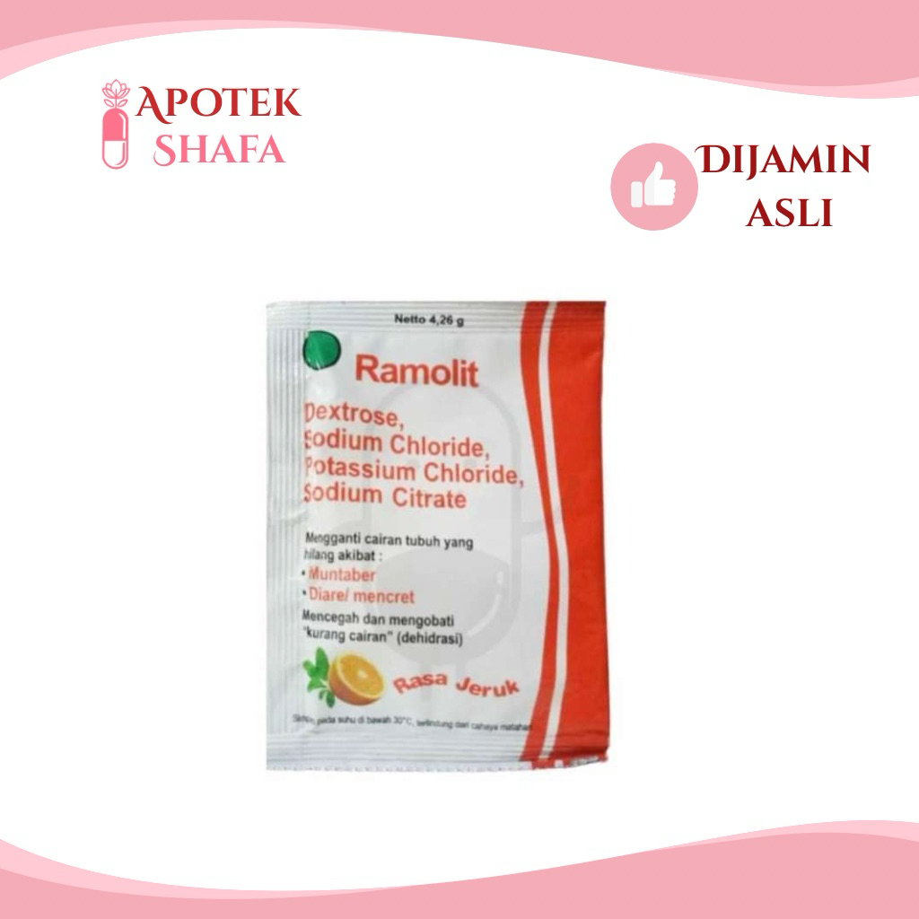 oralit Ramolit rasa jeruk