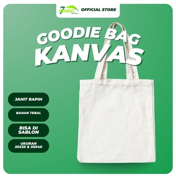 Tas Kanvas Goodie Bag Custom | Souvenir / Promosi
