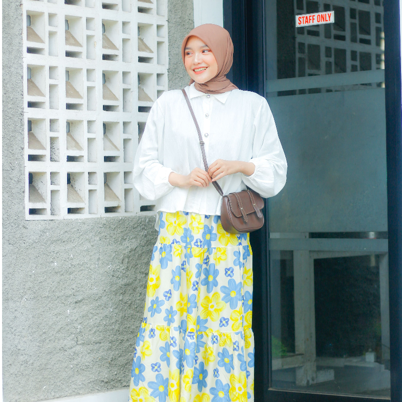 KIRANA One Set Havel Setelan Rok Korean Style