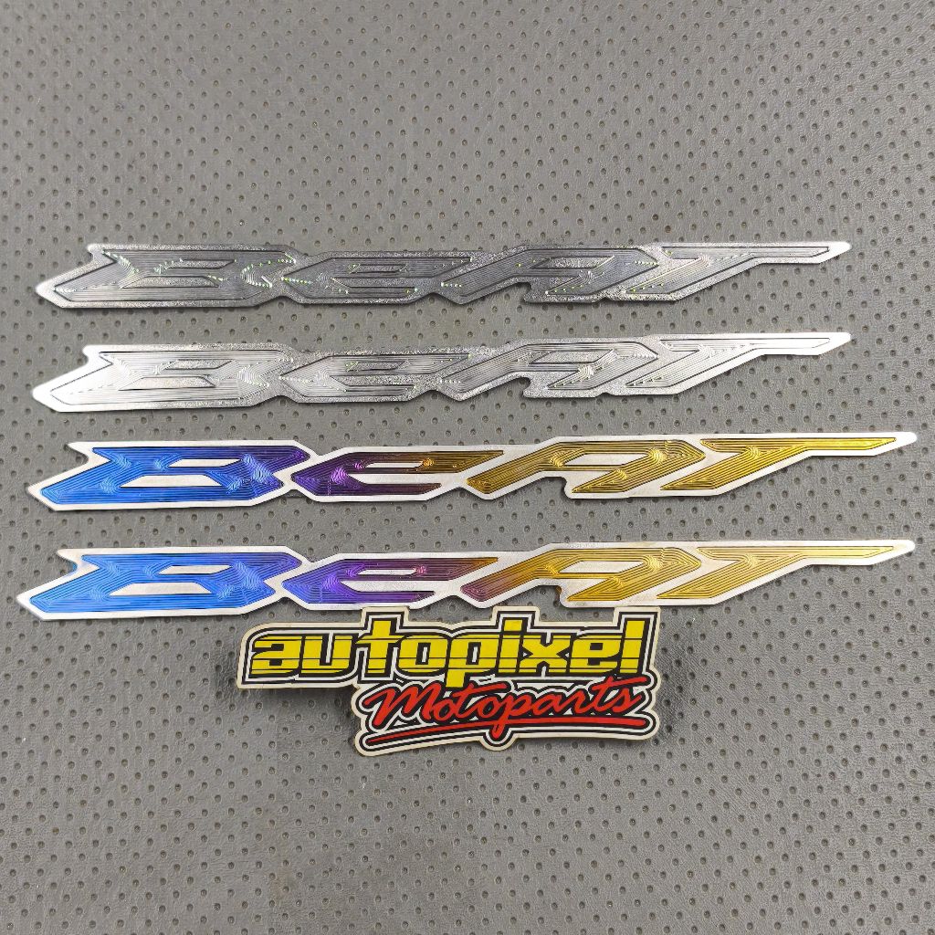 Emblem Logo Body Beat Titanium Vietnam Original