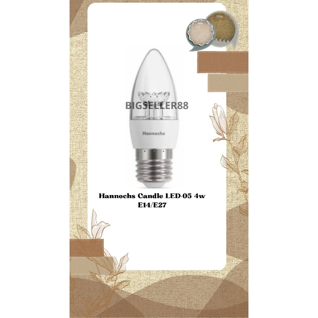 Hannochs Candle LED-05 4w E14/E27