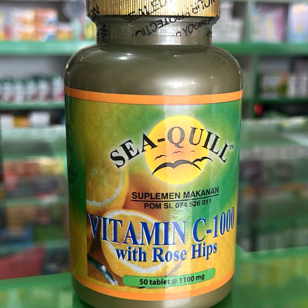 Sea Quill Vitamin C 1000 with Rose Hips 50 Tablet | Sea Quill Vitamin C 1000 with Rose Hips 30 Table
