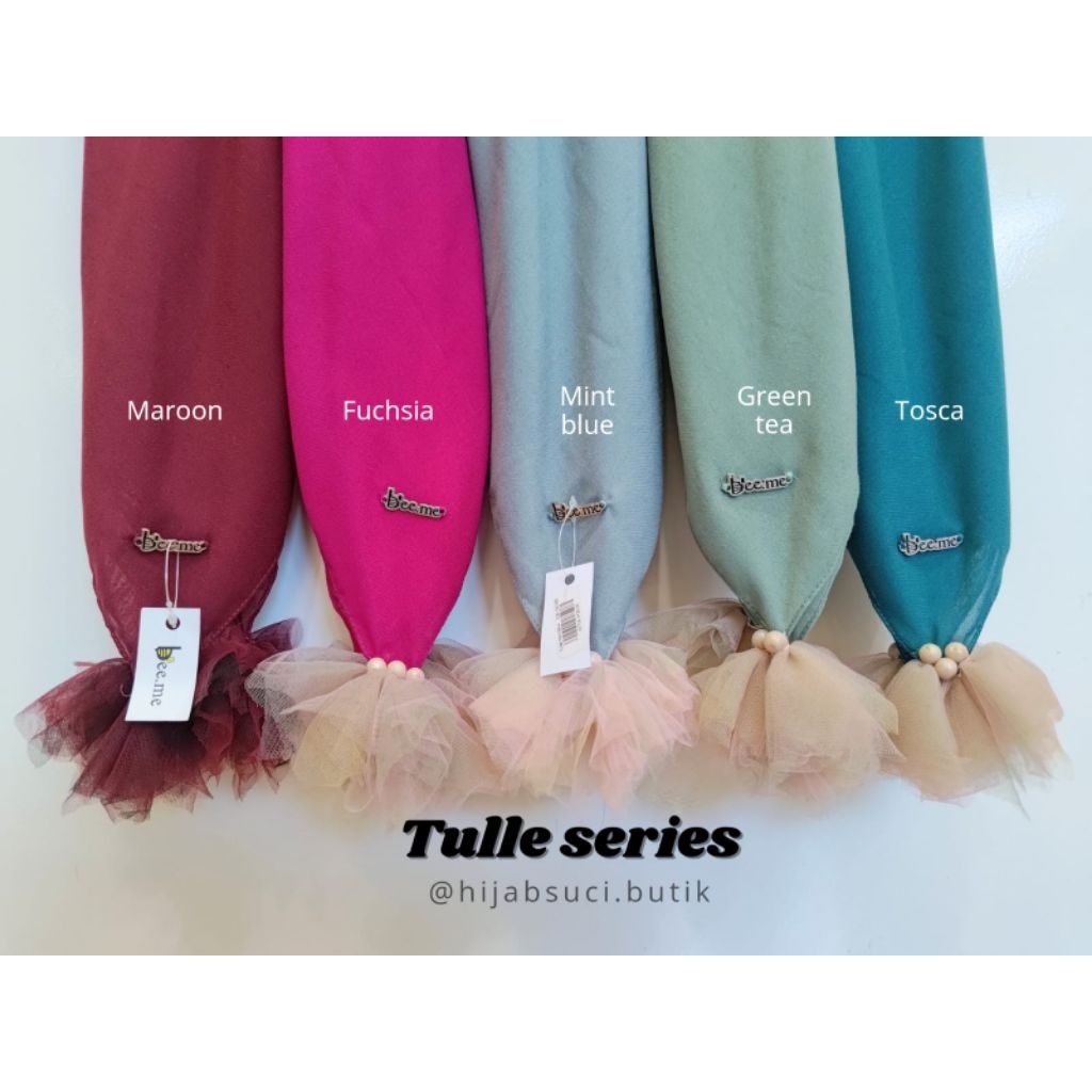 HIJAB BEEME TULLE SERIES HIJAB BEEME ORIGINAL