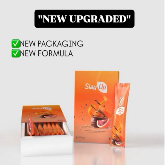 SLAY UP (MINUMAN PELANGSING) BPOM BY MUTE - 1 Box 7 Sachet