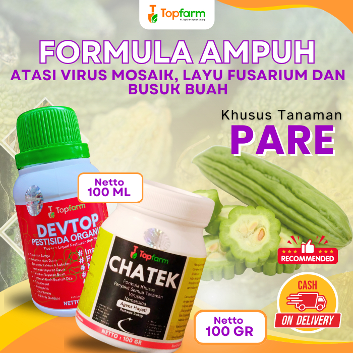Obat Hama Tanaman Pare / Pestisida Hama Lalat Buah Pare / Obat Semprot Hama Buah Pare