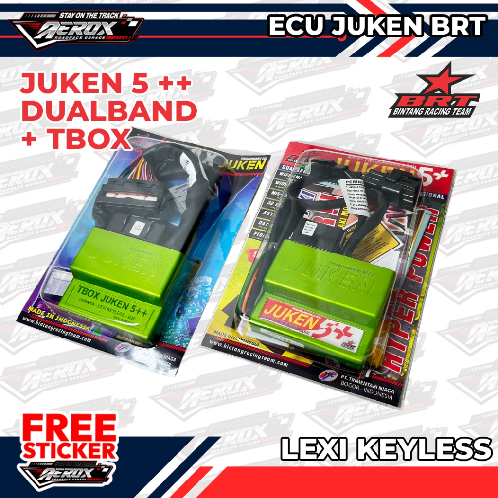ECU BRT JUKEN 5++ PLUS & TBOX LEXI 125 KEYLESS LEXI125 DUALBAND RACING TURBO