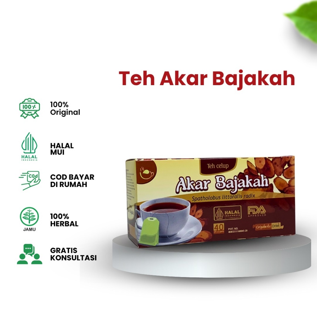 Minuman Teh Herbal Akar Bajakah Griyaherba Meningkatkan sistem kekebalan tubuh Memelihara Kesehatan 