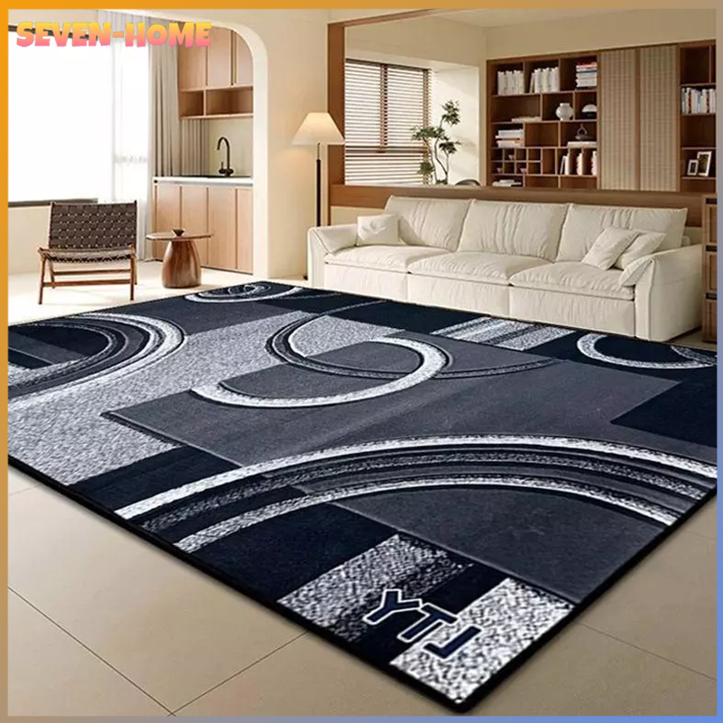 Karpet ruang tamu, atmosfer premium sederhana, karpet ukuran besar, mudah dibersihkan, anti-slip
