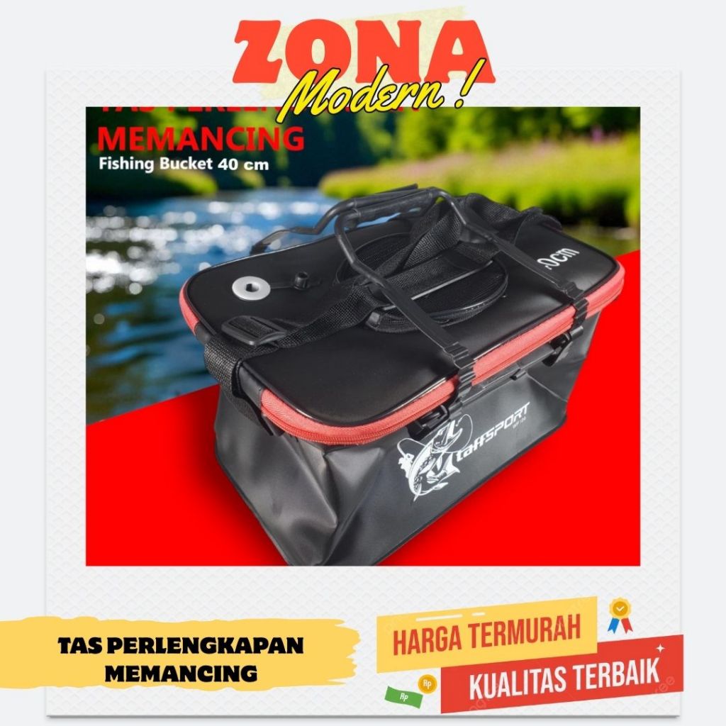 Tas Perlengkapan Memancing Fishing Bucket 40CM