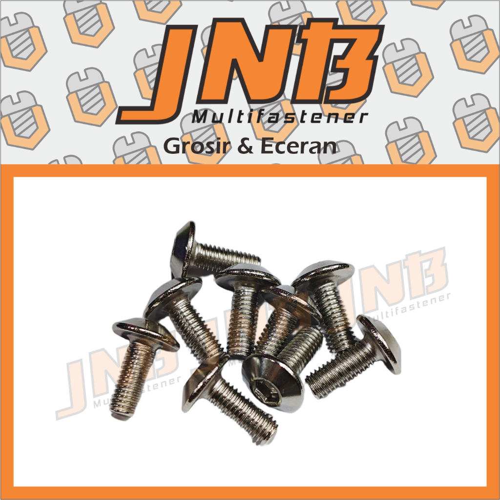 Baut L Umbrella Head M6 X 16 Kunci L Stainless Steel 304 Vixion X Ride Baut Body Payung