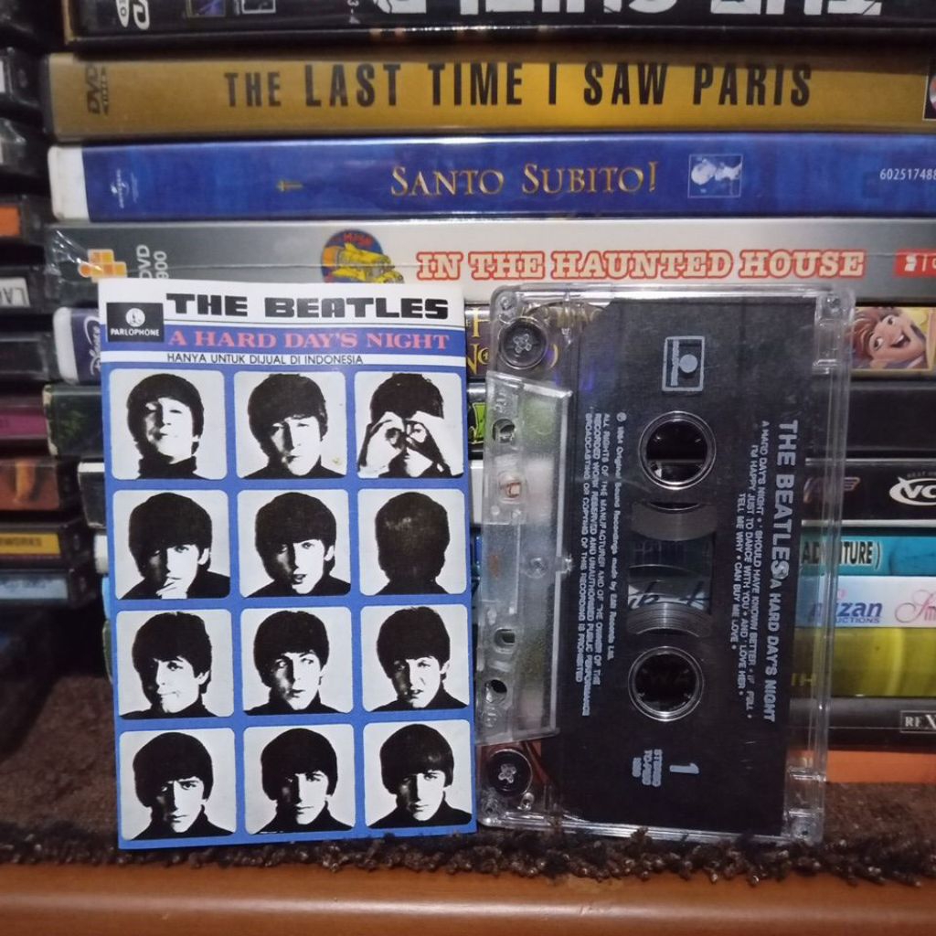 kaset pita the Beatles a hard days night