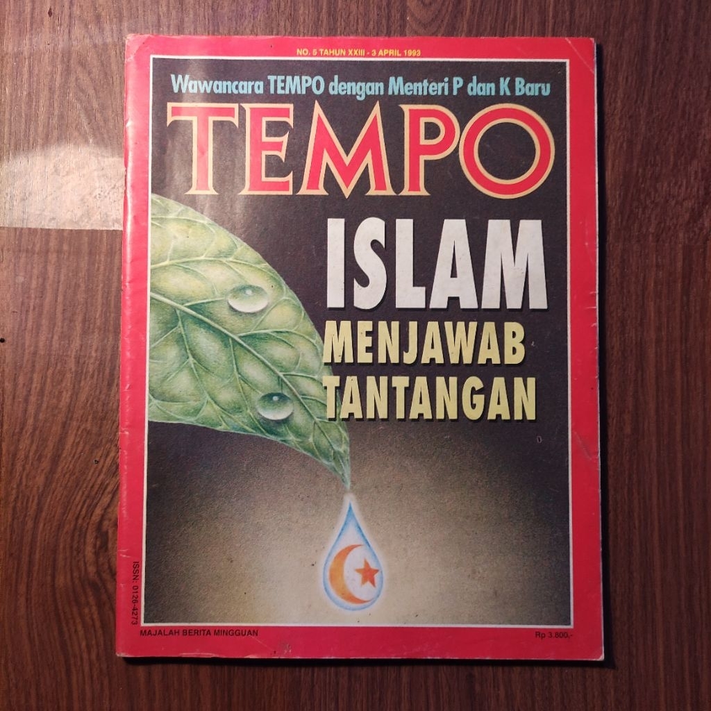 Majalah Tempo April 1993 Islam Menjawab Tantangan