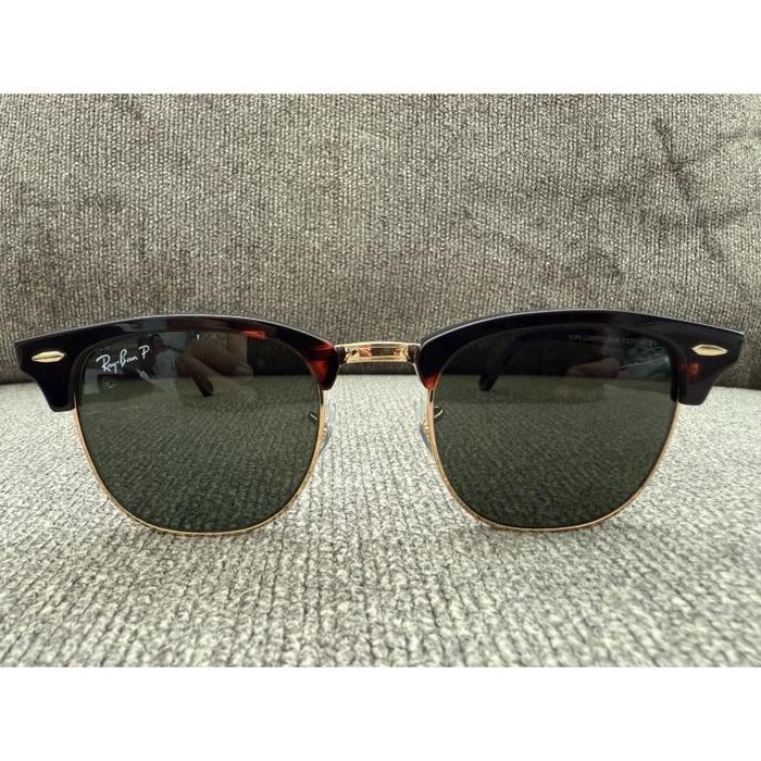 Kacamata Rayban Clubmaster RB3016 Tortoise Polarized Second Original