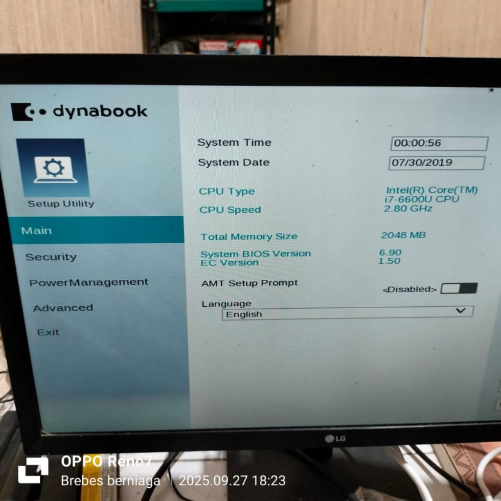 motherboard normal toshiba portege z30-c Intel core i7-6600u