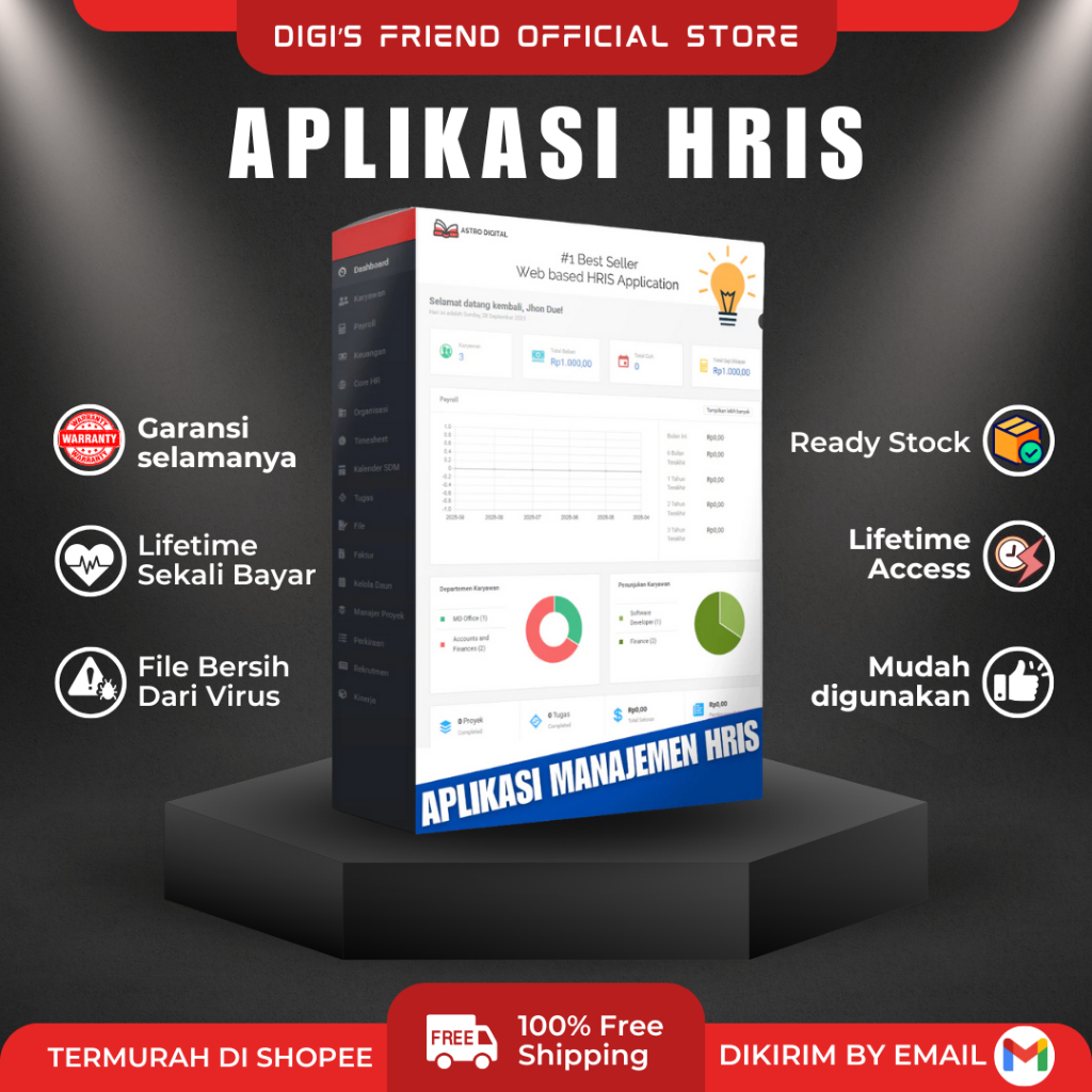 APLIKASI HRIS DAN PAYROLL BERBASIS WEB DENGAN PHP