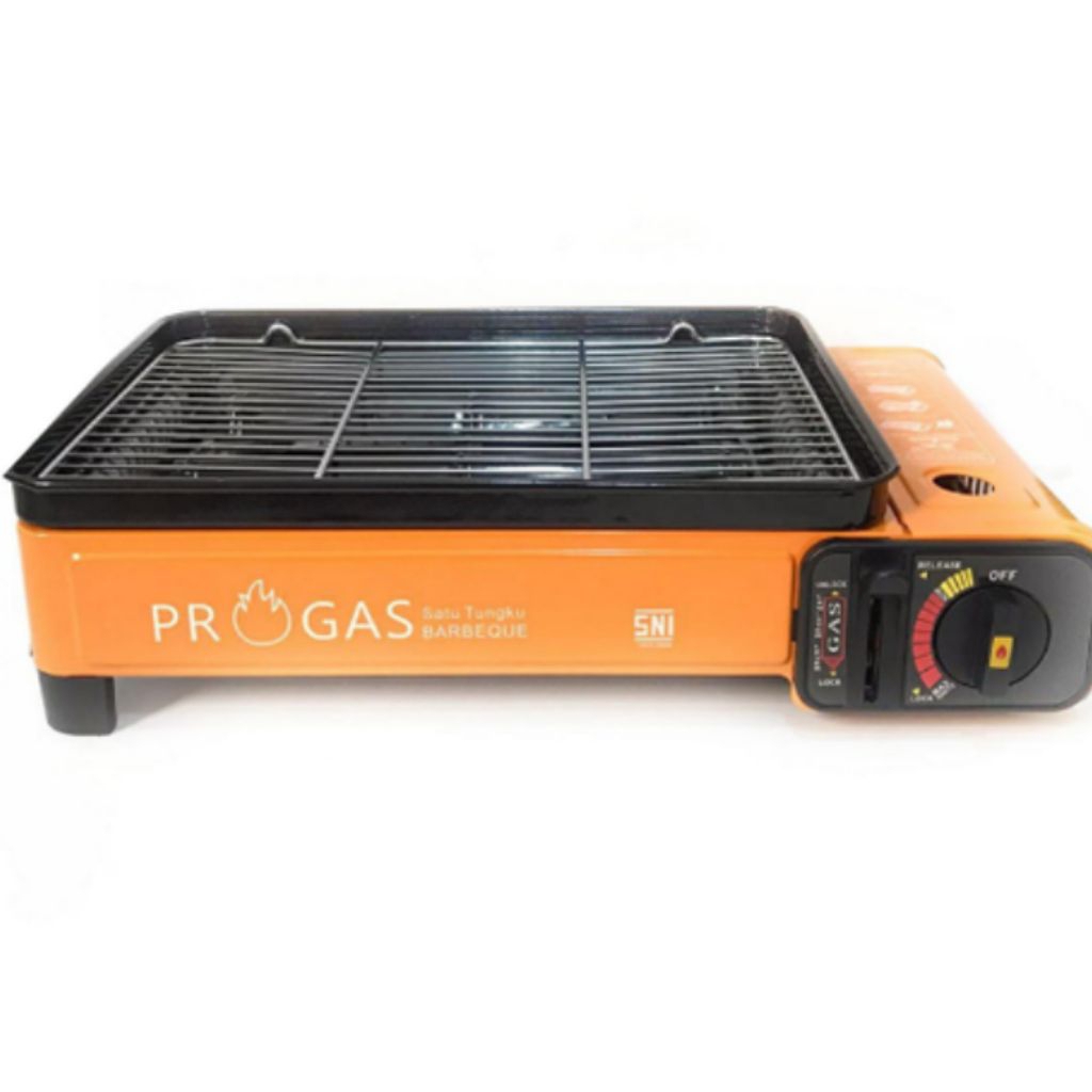 Kompor Gas Portable Progas Grill Portable/Kompor Panggangan Portable
