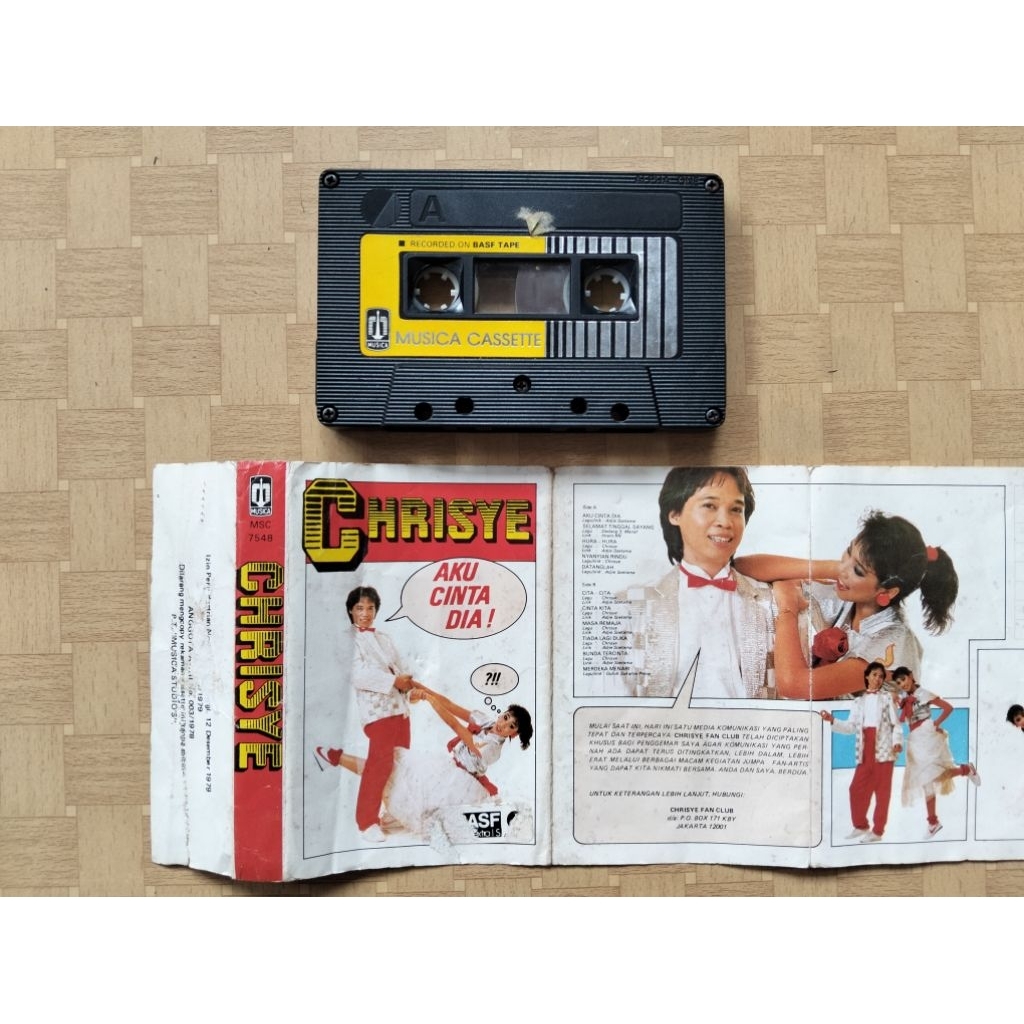 KASET PITA CRISYE AKU CINTA DIA