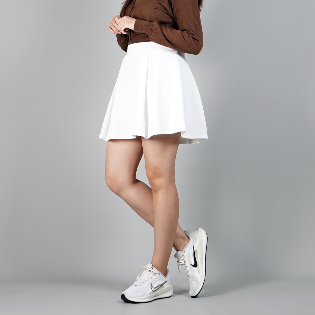 Okechuku YEPPO SKIRT Rok Pendek Short Skirt Rok Mini Skirt  Rok Lipat Pendek Rok Kekinian - HITAM