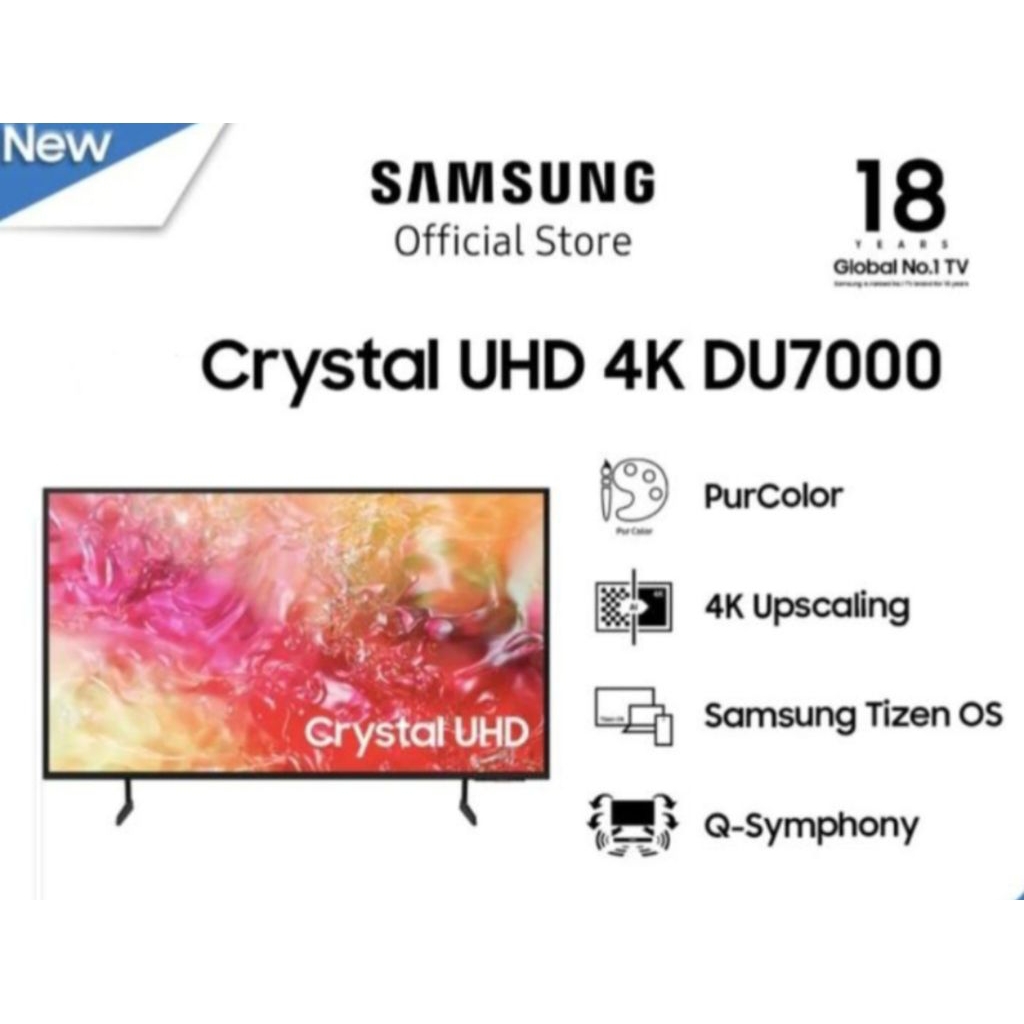 TV LED SAMSUNG 60 INCH SMART TV 60DU7000 TV SAMSUNG 60INCH SMART TV 60DU7000 TV SAMSUNG SMART TV 4K