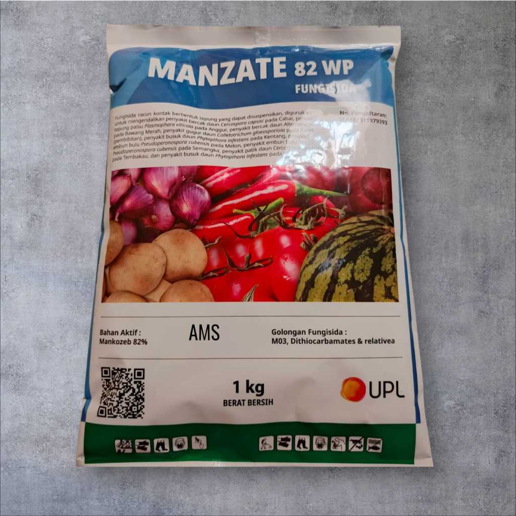 Fungisida Kontak Tahan Hujan Manzate Mankozeb 82WP 1KG