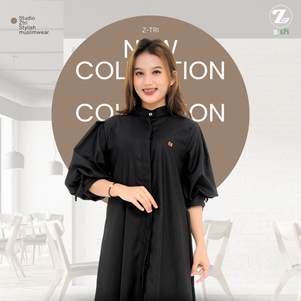 Atasan Wanita Tunik Terbaru Bahan Toyobo | Baju Tunik Kekinian