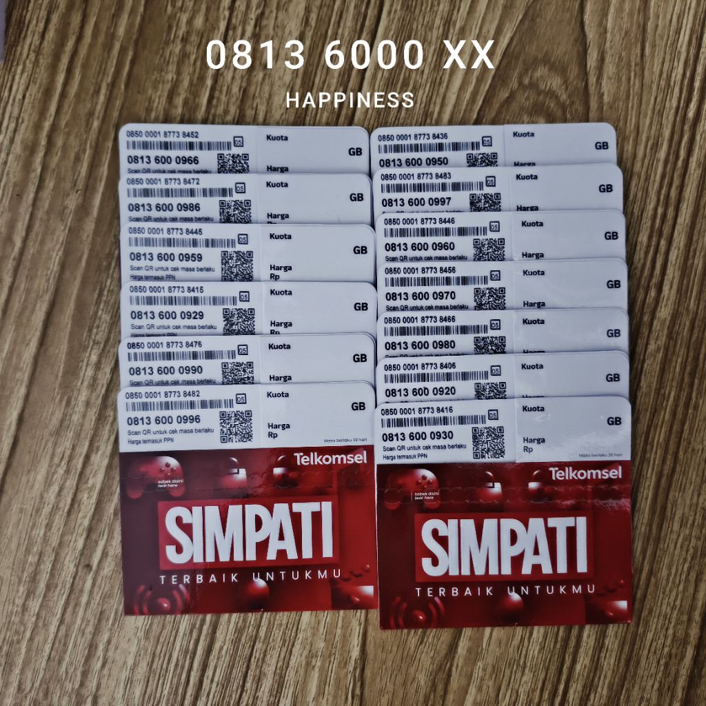 PERDANA CANTIK SIMPATI 11DIGIT SUPER