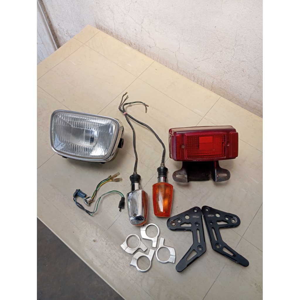 Lampu rx king original copotan 2004 set lampu belakang