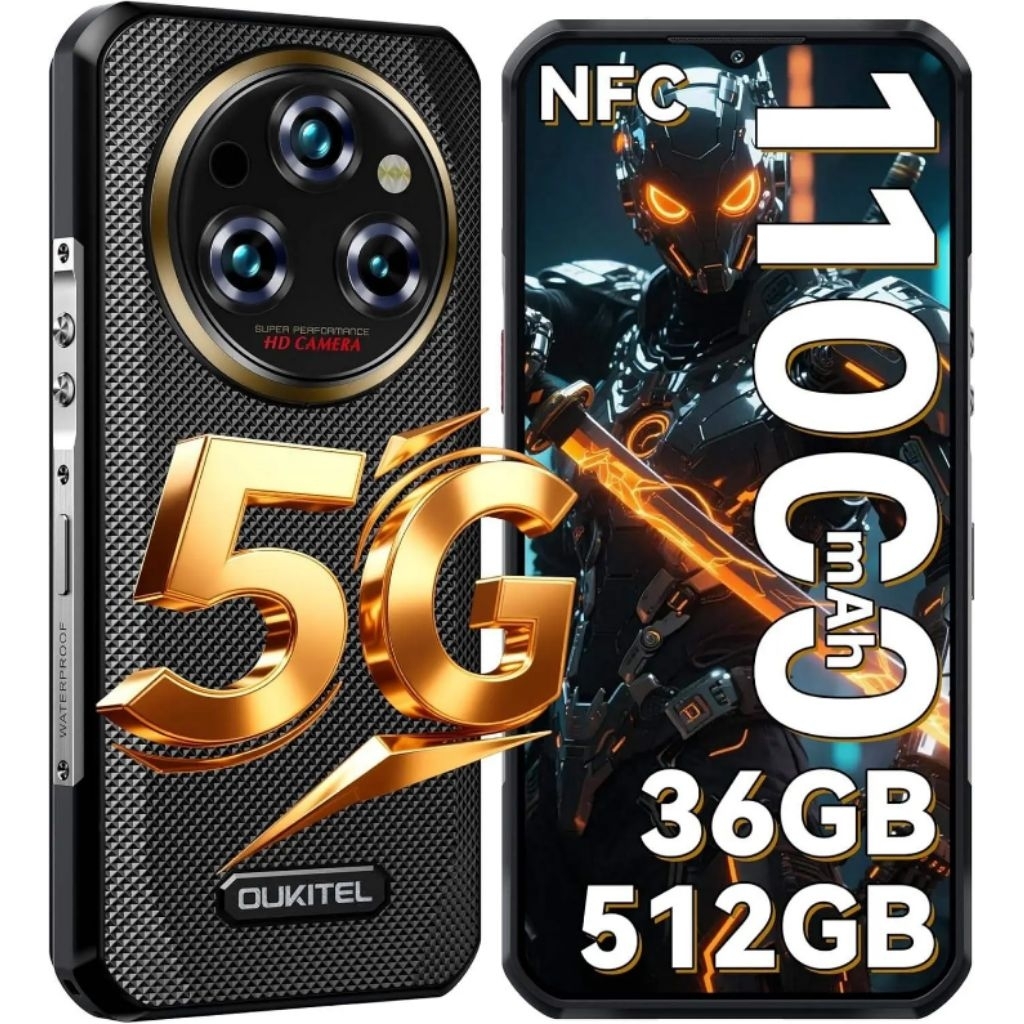 OUKITEL WP35 PR0 5G OUTDOOR RUGGED PHONE