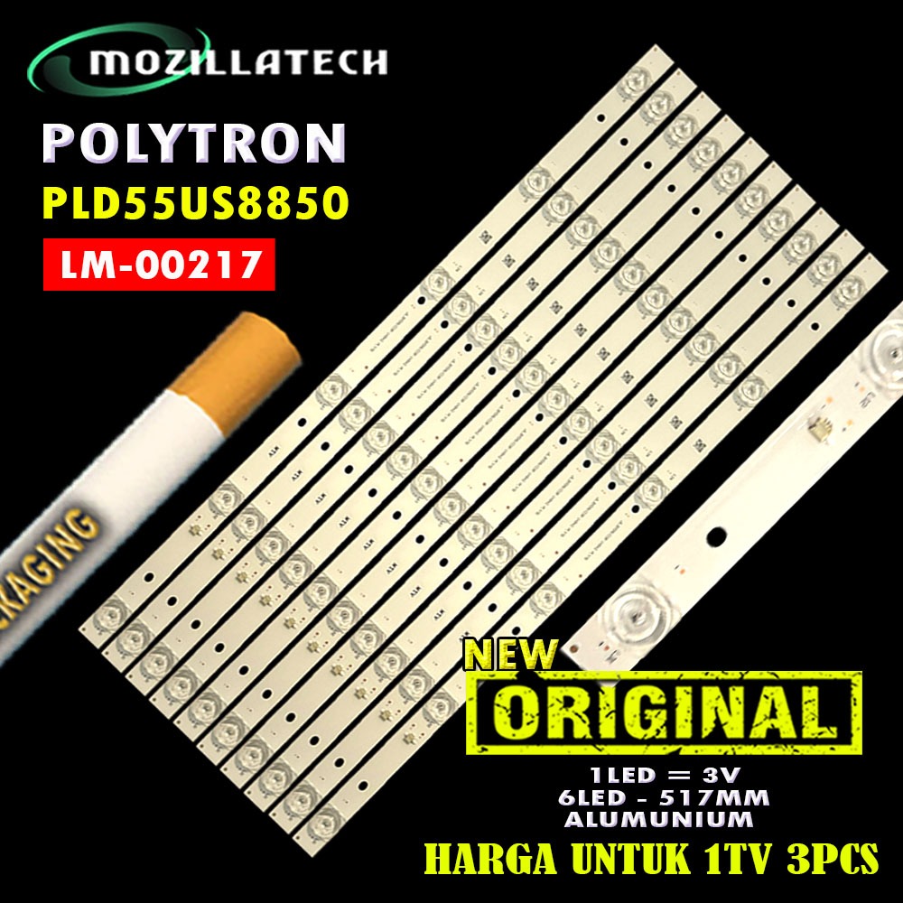 BACKLIGHT TV POLYTRON 55 PLD55US8850 55US8850 JL.D55061330-140AS-M_V01