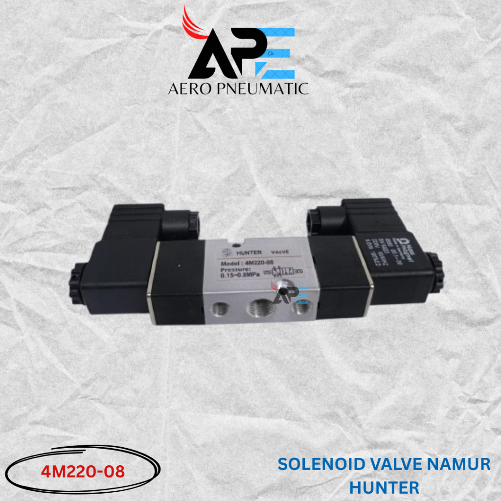 HUNTER 4M220-08 SOLENOID VALVE NAMUR