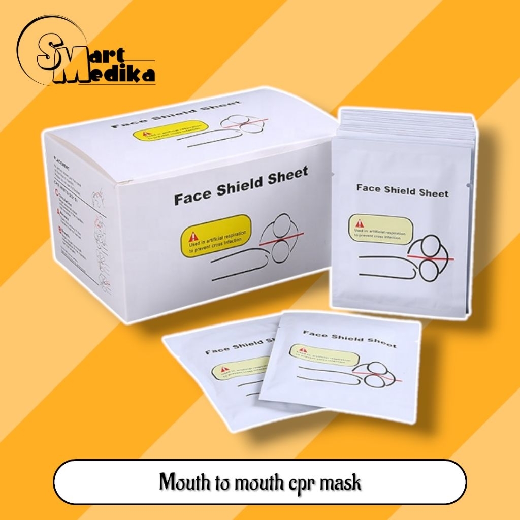 FACE SHIELD MASK CPR / FACE MASK CPR / FACESHIELD CPR MOUTH TO MOUTH