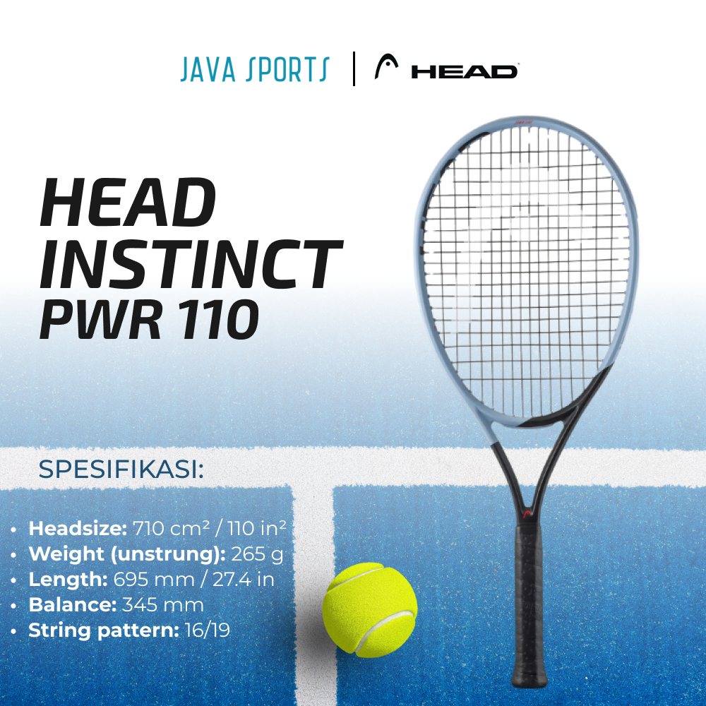 Raket Tenis Head Instinct PWR 110 | 115 | MP | Team L Original Tennis Racket