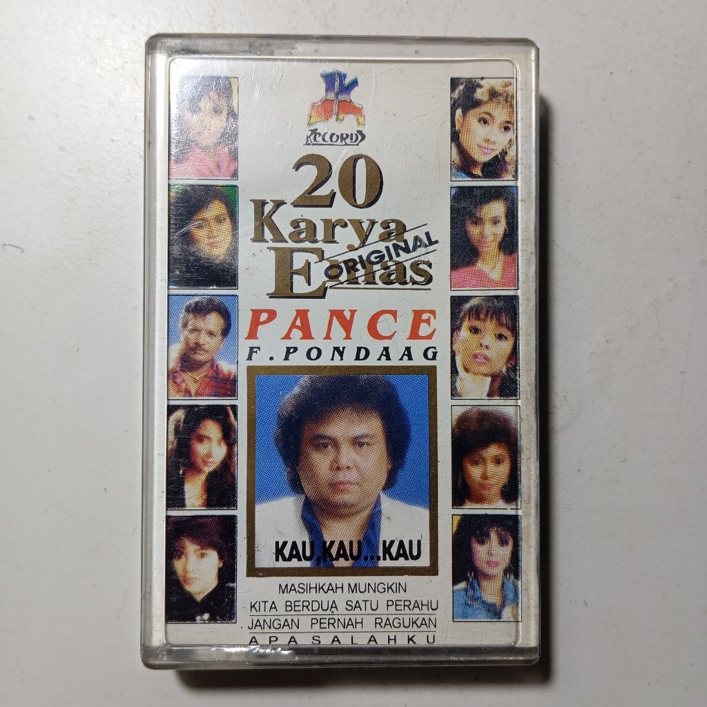 Kaset 20 karya emas Pance Pondaag