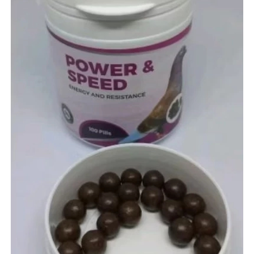 POWER & SPEED VITAMIN MERPATI PIL JAMU BURUNG MERPATI IMPORT GERMAN