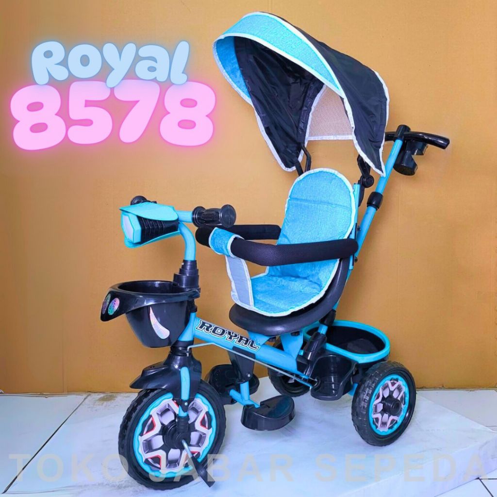 Sepeda Anak Roda 3 Royal 8578 Tudung