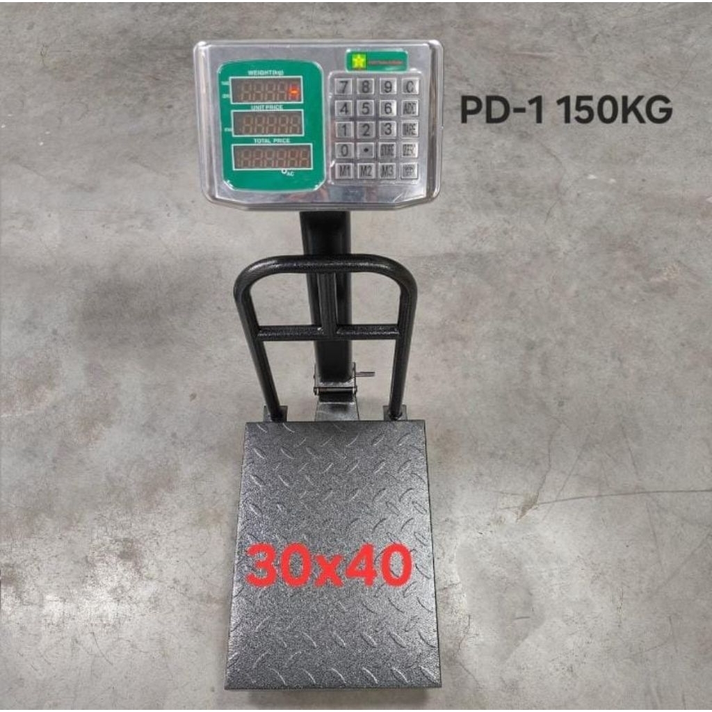 Timbangan digital 150kg platform 30×40cm