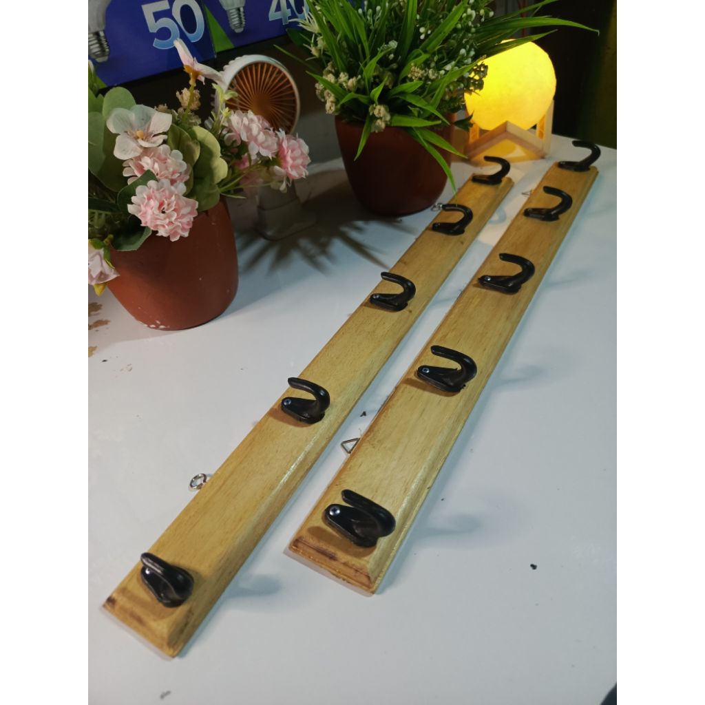 KAPSTOK KAYU SOLID / JATI BELANDA