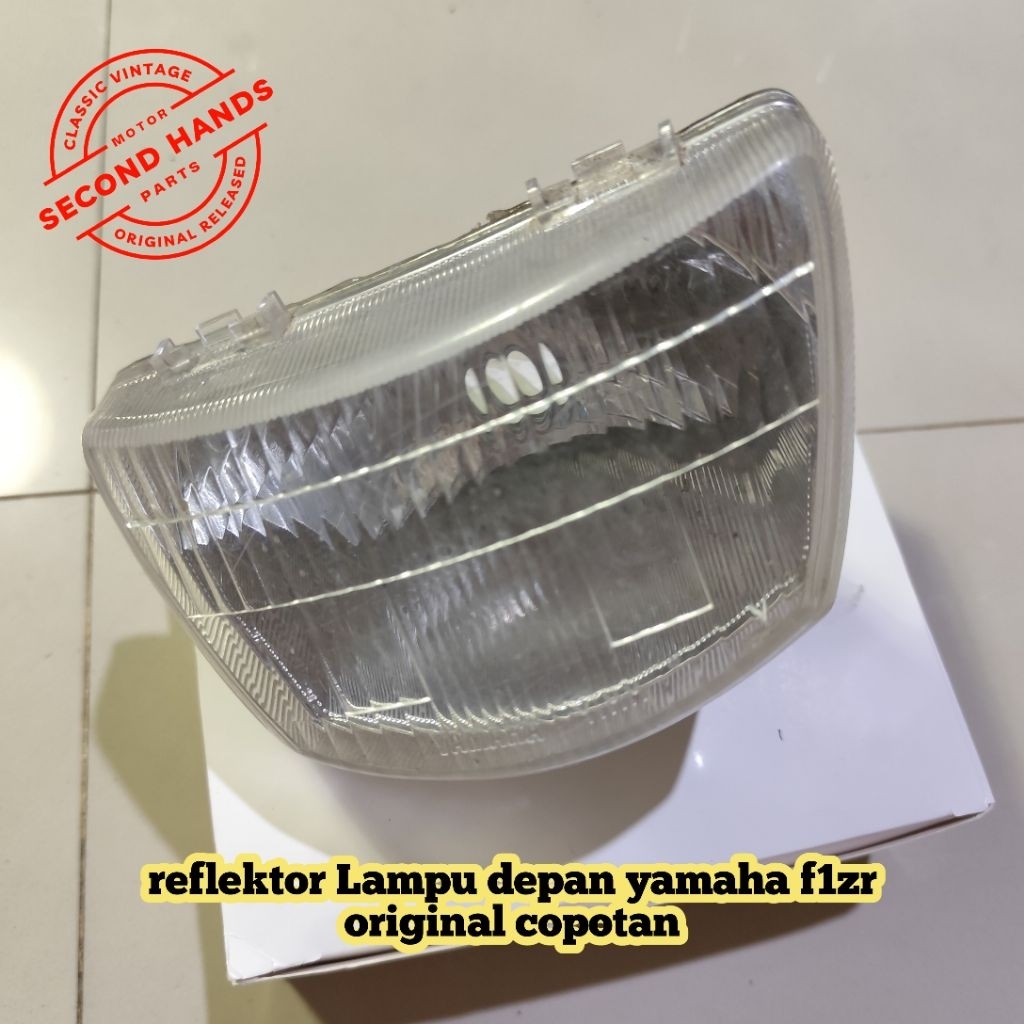 headlamp lampu depan reflektor yamaha f1zr original copotan