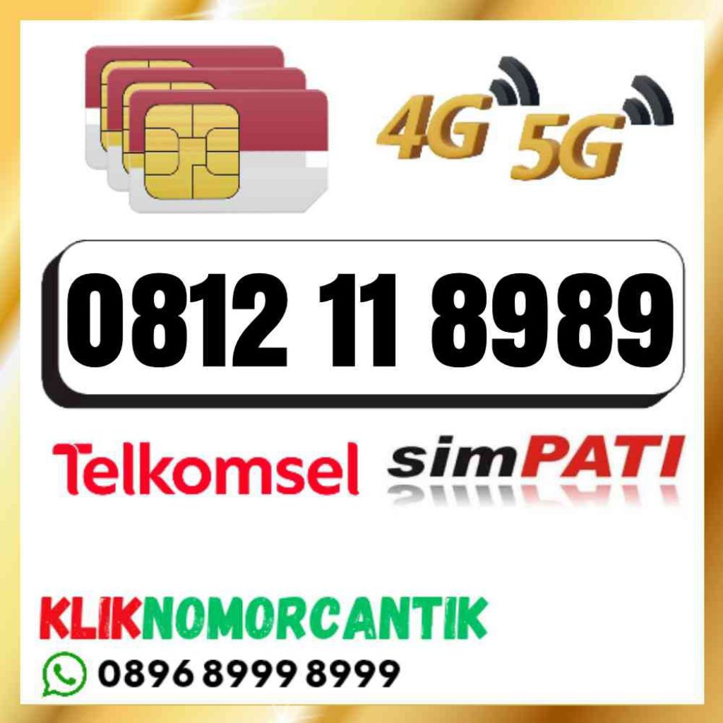 Nomor Cantik 10 Digit Telkomsel Simpati 10 Digit O812 11 8989