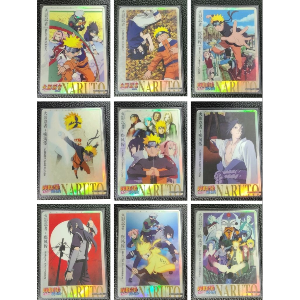 Koleksi Kartu Kayou Naruto Original NRCC-PTR-001 s/d 020 – Kartu Anime Foil Langka