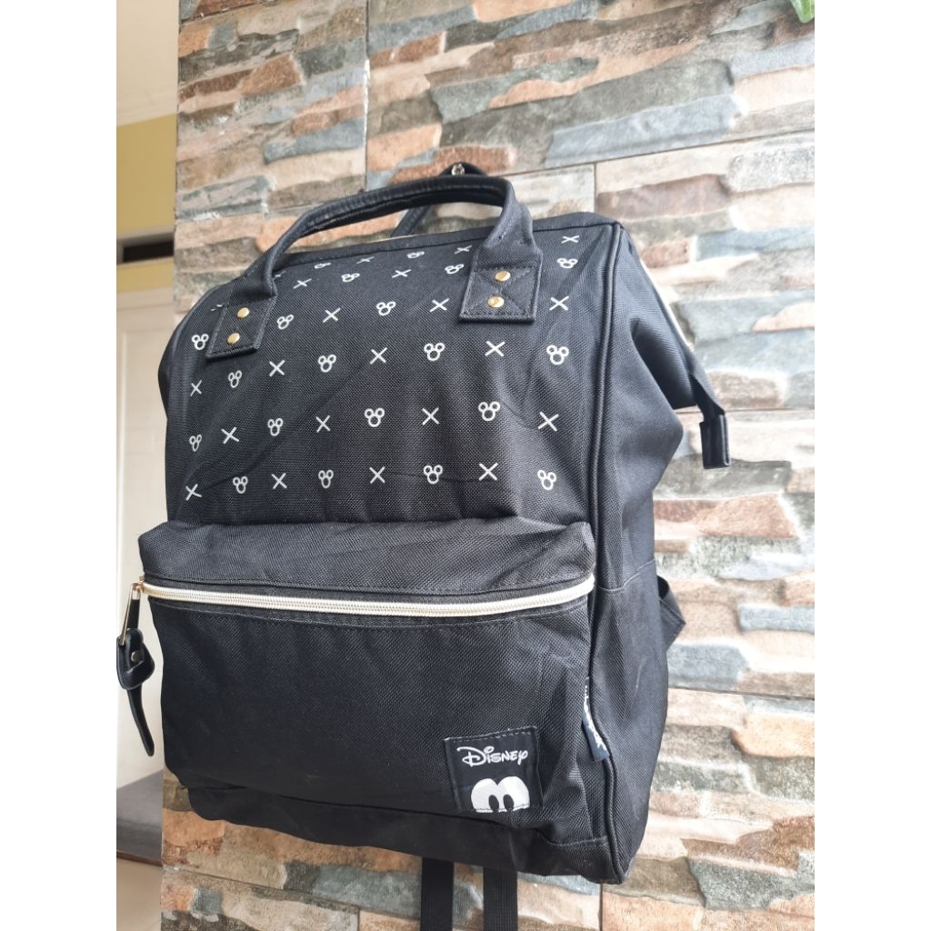 Ransel Hitam MICKEY from DISNEY - TAS PRELOVED BRANDED ORIGINAL