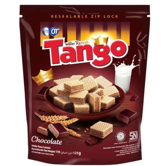 TANGO WAFFLE POUCH COKLAT