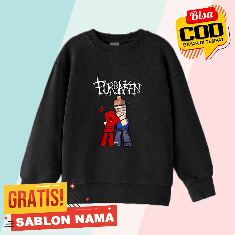 Sweater Anak Forsaken / Jaket Anak Laki Laki & Perempuan Forsaken