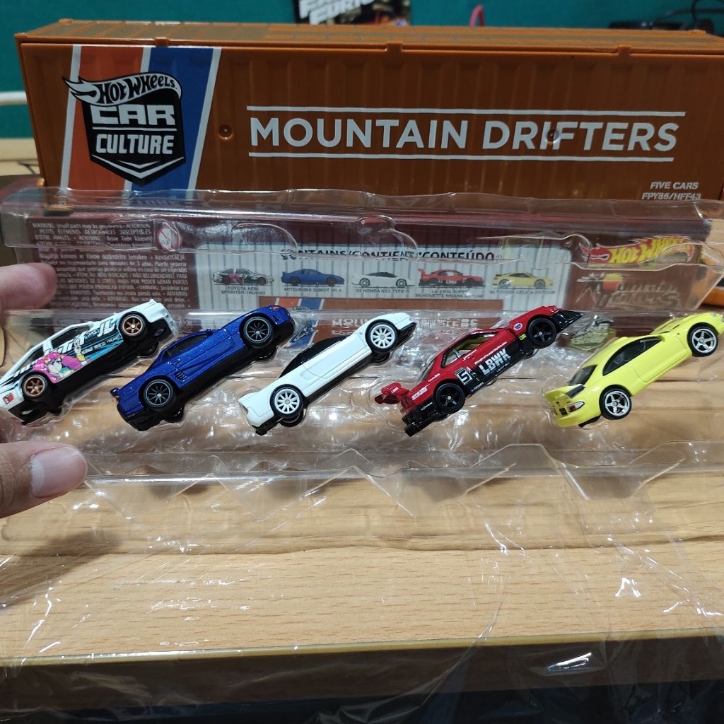 Hotwheels premium ae86 NSX skyline lbwk celica