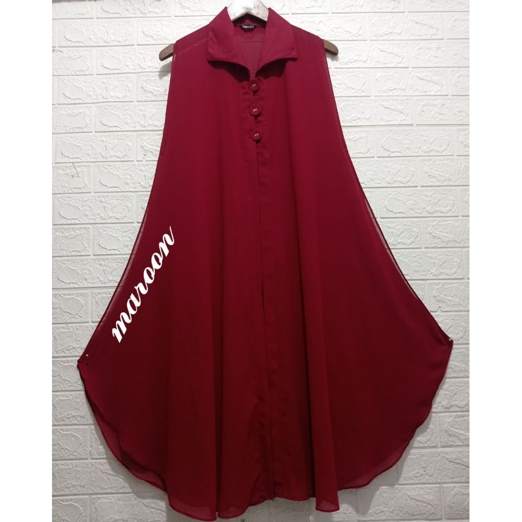 Cardigan/Outer/OuterWanitaRemaja/Baju Trend Kekinian  RAYA SHOP83 Bahan Ceruty Outer Wanita Transpar