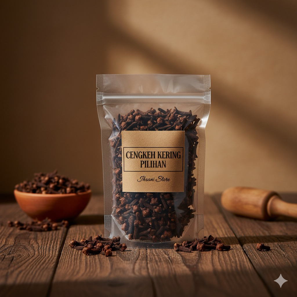cengkeh kering murni 100 gr | cengkeh asli utuh