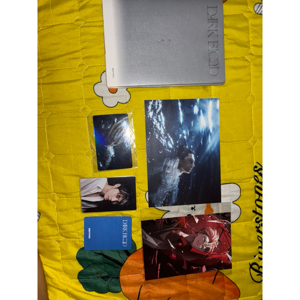 UNSEALED ALBUM ENHYPEN DARK BLOOD ENGENE VER JAY